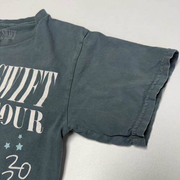 Taylor Swift The Eras Tour T Shirt Small 17x25 Gray Short Sleeve Tour - Picture 7 of 12